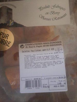 Galettes Feuilletes Apritif