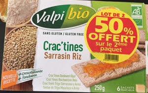 Crac'tine Sarrasin Riz