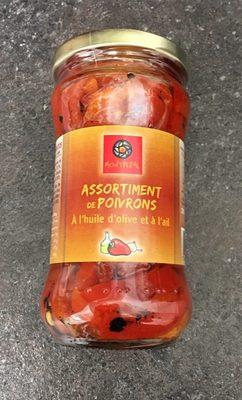 Assortiment De Poivrons  Lhuile Dolive Et  Lail