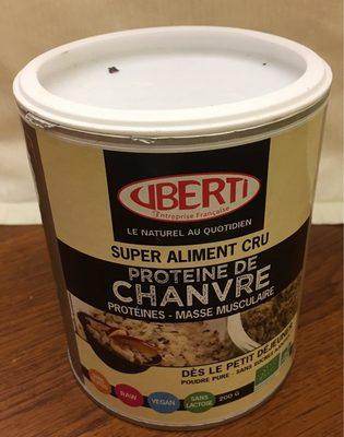 Protine De Chanvre Cru En Poudre Bio - 200 G - Uberti