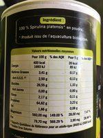 Spiruline Crue En Poudre Bio - 200 G - Uberti Ingredients