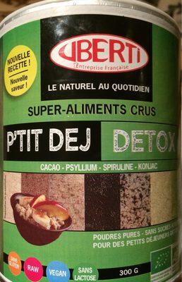 P'tit Dj Detox Cru Poudre Bio - 300 G - Uberti