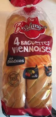 Baguettes Viennoises Dj Fendues