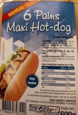 Six Pains Maxi Hot-dog