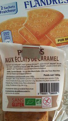 Palets Aux Clats De Caramel