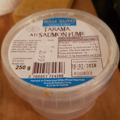 Tarama Au Saumon Fum