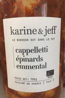 700G Capeletti Epinards Emmental Report Card