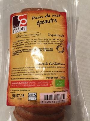 Pain De Mie Peautre