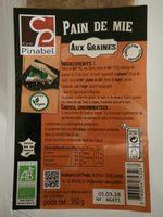 Pain De Mie Aux Graines Report Card