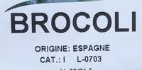 Brocoli Ingredients