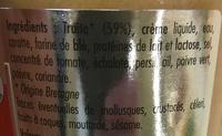 Rillettes De Truite De Bretagne Ingredients