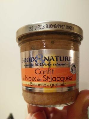 Confit De Noix De St-Jacques  La Bretonne  Gratiner