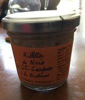 Rillettes Noix Jacques Report Card