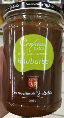 Confiture Extra  La Cassonade Rhubarbe