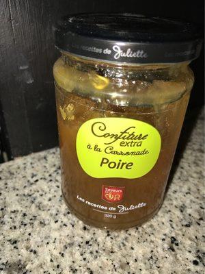 Confiture Extra  La Cassonade Poire