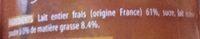 Confiture De Lait Ingredients