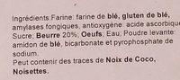 Tarte Pte Sable Pur Beurre Diamtre 22 Cm Ingredients