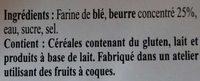 Feuilladou Ingredients