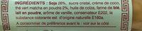 Gteau  La Crme De Soja Au Th Vert Matcha Ingredients