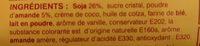 Gteau  La Crme De Soja Et Aux Amandes Ingredients
