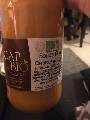 Soupe Fine Carottes Cumin