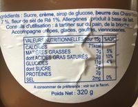 Le Caramelier Ingredients