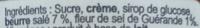 Breizh Karamel Ingredients