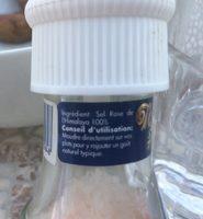 Sel Rose De L'Himalaya Ingredients