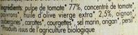 Sauce Tomate  L'huile D'olive Lgumes Du Soleil Ingredients