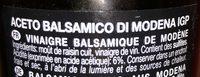 Aceto Balsamico Di Modena Ingredients