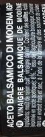 Aceto Balsamico Di Modena Ingredients