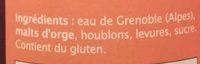 Rousse De Sassenage Ingredients
