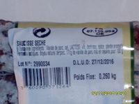 Saucisse Sche  L'ancienne Ingredients