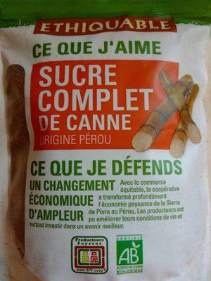 Sucre Complet De Canne (Origine Prou)