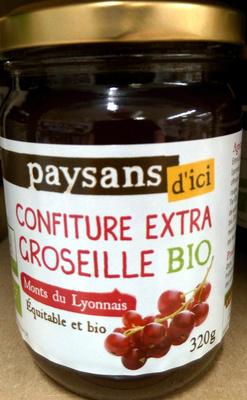Confiture Extra Groseille Bio