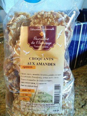 CROQUANTS AUX AMANDES