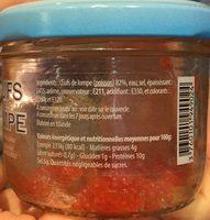 Oeufs De Lompe Rouge, Ingredients