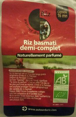 Riz Basmati Demi-complet