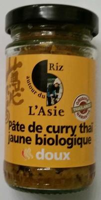 Pte De Curry Tha Jaune Biologique Doux
