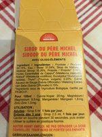 Bioligo Sirop Du Pre Michel - 100 ML Ingredients