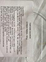 Tartare Saumon Citron/persil, Transform En France, Barquette De Ingredients