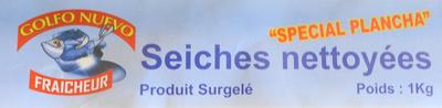 Seiches, Surgeles, Nettoyes, Spcial Plancha Calbre 8/12