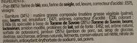 Prfou Savoyard Ingredients