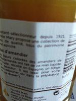 Miel D'amandier Ingredients