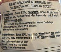 Craquant Caramel 150 GRS Craqc Ingredients