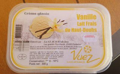 Crme Glace Vanille Au Lait Frais Du Haut-Doubs