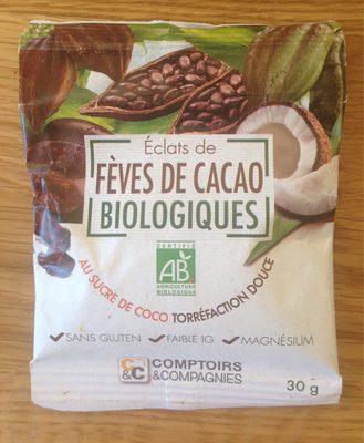 Eclats De Feves De Cacao Au Sucre De Coco Bio