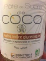 Pte De Sucre De Coco Bio - 270 G - Comptoirs & Compagnies Report Card