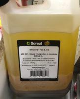 Brochettes & Cie : Sauce Vinaigrette  La Moutarde Report Card