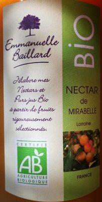 Nectar De Mirabelle Bio